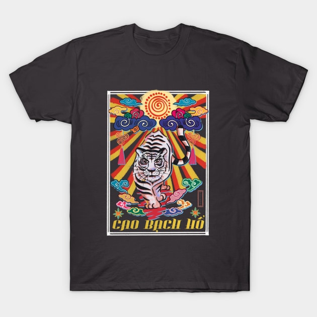 White Tiger Balm - The legend pain relief balm from Vietnam T-Shirt by phanconghoan